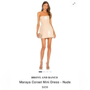 NWT Bronx and Banco | Maraya Corset Mini Dress | SZ M/6